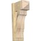 Ekena Millwork Balboa Arts & Crafts Rough Sawn Outlooker, Douglas Fir, 8"W x 14"D x 26"H OUT08X14X26BOA03RDF - alternate 1